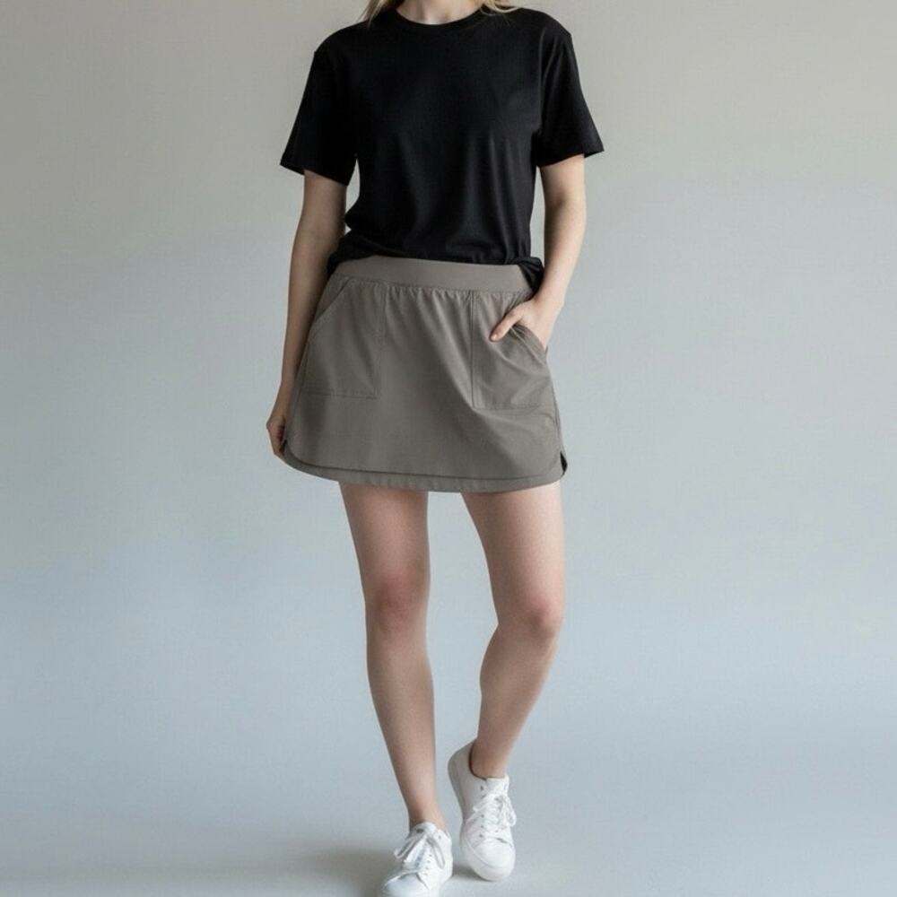 RBX Grey Active Mini Skirt